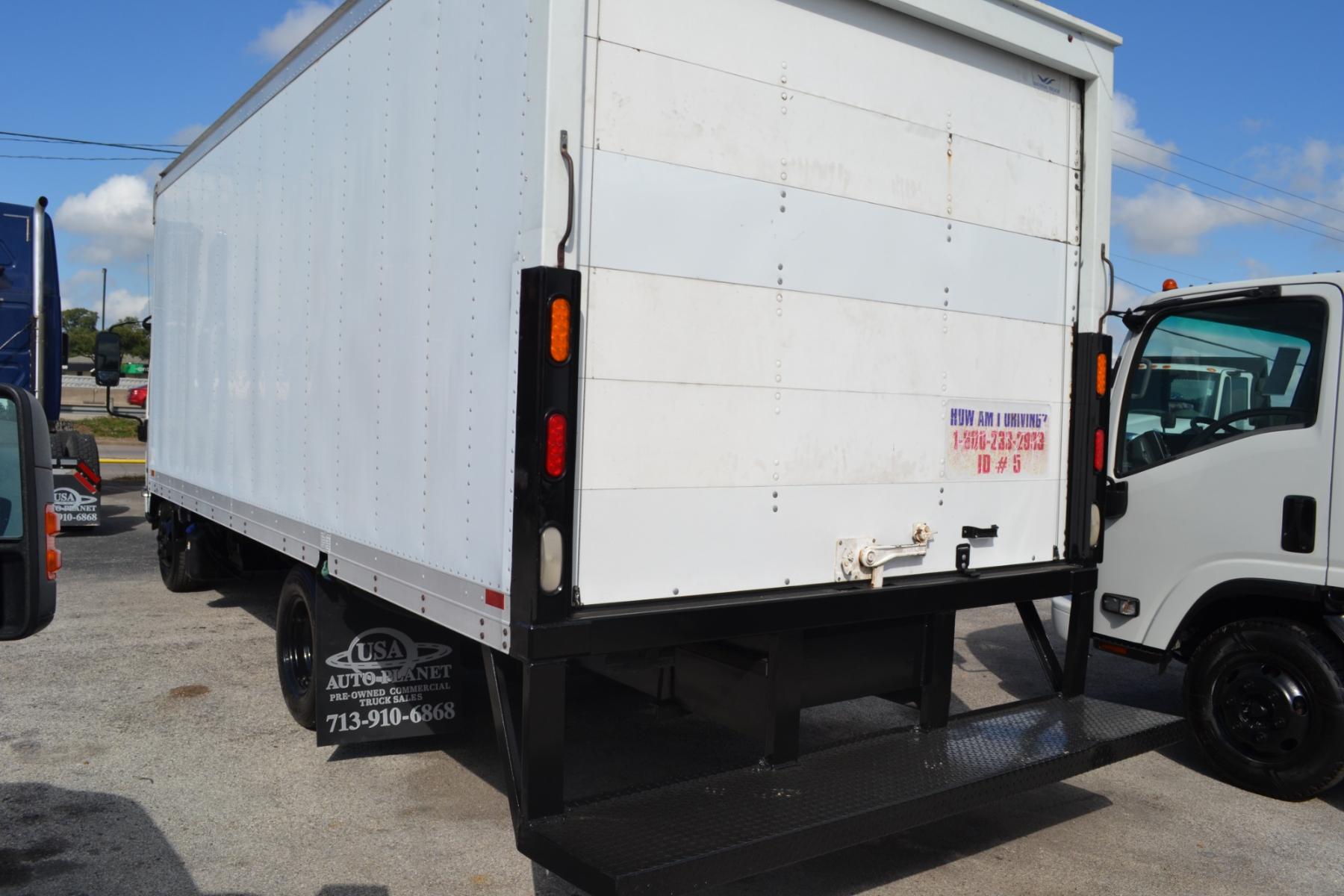 2016 WHITE ISUZU NPR with an 4JJ1-TC 3.0L 4CYL DIESEL engine, AUTOMATIC transmission, located at 9172 North Fwy, Houston, TX, 77037, (713) 910-6868, 29.887470, -95.411903 - 18FT BOX, HEIGHT 78" X WIDTH 96", DEF FLUID, COLD A/C, POWER WINDOWS & LOCKS, OVERDRIVE, 13,000LB GVWR , 30 GALLON FUEL TANK - Photo #7