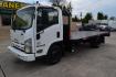 2012 WHITE /GRAY ISUZU NPR with an 4HK1TC 5.2L TURBO-CHARGED DIESEL engine, AUTOMATIC transmission, located at 9172 North Fwy, Houston, TX, 77037, (713) 910-6868, 29.887470, -95.411903 - 14,500 LB GVWR , 16FT FLATBED, 99" WIDE , EXHAUST BRAKE, POWER WINDOWS & LOCKS, COLD A/C - Photo#0