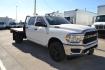 2020 WHITE /BLACK RAM 3500 with an CUMMINS 6.7L TURBO DIESEL engine, AISIN A465 6SPD AUTOMATIC transmission, located at 9172 North Fwy, Houston, TX, 77037, (713) 910-6868, 29.887470, -95.411903 - CREW CAB, 4X4, 9FT FLATBED, 100" WIDE, EXHAUST BRAKE, GOOSENECK / BUMPER PULL HITCH, POWER WINDOWS & LOCKS - Photo#2
