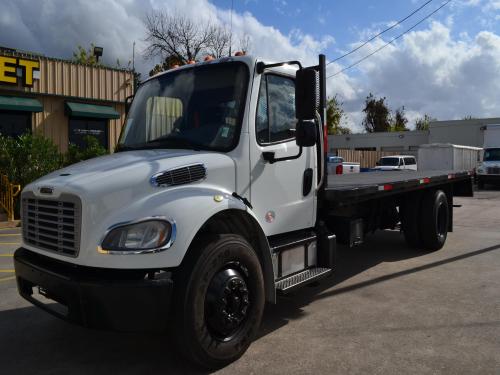 2018 FREIGHTLINER M2-106 22 FT FLATBED 