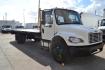 2018 WHITE /BLACK FREIGHTLINER M2-106 with an CUMMINS B6.7L 260HP engine, ALLISON 2500 HS AUTOMATIC transmission, located at 9172 North Fwy, Houston, TX, 77037, (713) 910-6868, 29.887470, -95.411903 - 26,000 LB GVWR NON CDL, 22FT FLATBED, AIR RIDE SUSPENSION, DUAL 50 GALLON FUEL TANKS, POWER WINDOWS & LOCKS - Photo#2