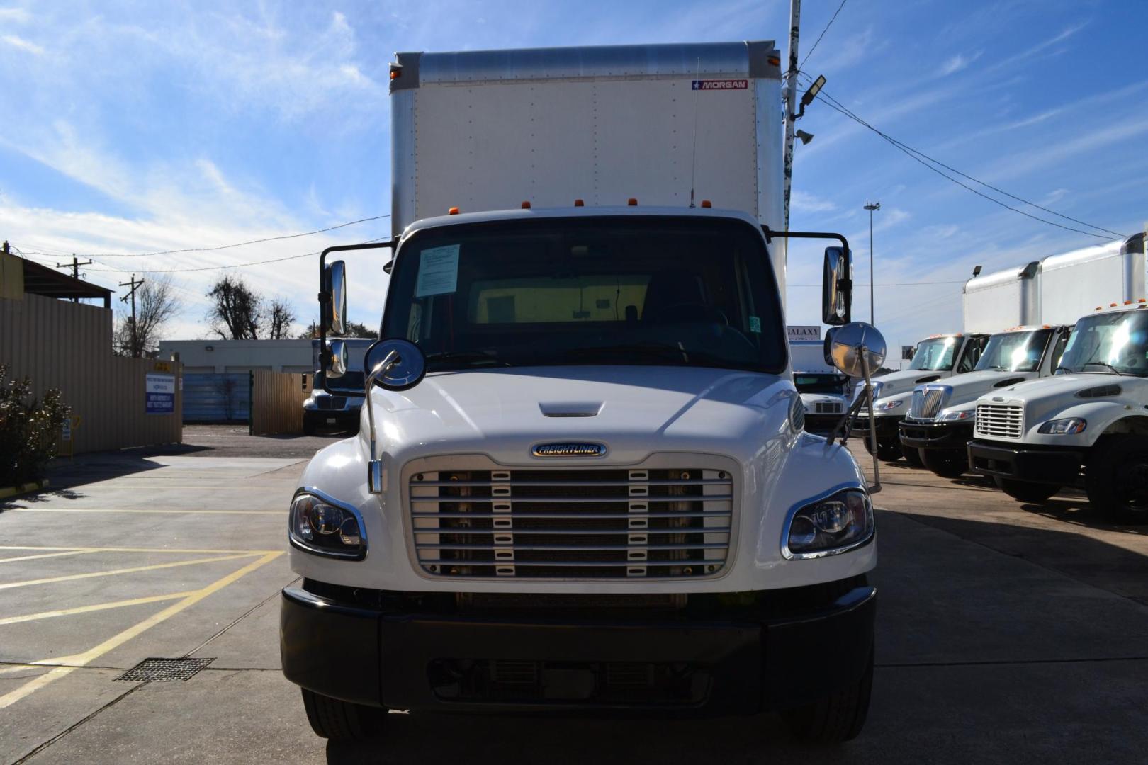 2019 WHITE /BLACK FREIGHTLINER M2-106 (3ALACWFC9KD) with an CUMMINS B6.7L 240HP engine, ALLISON 2500RDS AUTOMATIC transmission, located at 9172 North Fwy, Houston, TX, 77037, (713) 910-6868, 29.887470, -95.411903 - Photo#1