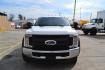2019 WHITE /BLACK FORD F550 (1FD0W5HT8KE) with an POWERSTROKE 6.7L DIESEL engine, AUTOMATIC transmission, located at 9172 North Fwy, Houston, TX, 77037, (713) 910-6868, 29.887470, -95.411903 - 19,500 LB GVWR, 11 FT FLATBED X 96" WIDE, AXLE RATIO: 4.88, WHEELBASE: 203", 4X4 , CREW CAB, POWER WINDOWS & LOCKS, TOOLBOX, GOOSENECK/BUMPER PULL HITCH - Photo#2