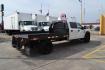 2019 WHITE /BLACK FORD F550 (1FD0W5HT8KE) with an POWERSTROKE 6.7L DIESEL engine, AUTOMATIC transmission, located at 9172 North Fwy, Houston, TX, 77037, (713) 910-6868, 29.887470, -95.411903 - 19,500 LB GVWR, 11 FT FLATBED X 96" WIDE, AXLE RATIO: 4.88, WHEELBASE: 203", 4X4 , CREW CAB, POWER WINDOWS & LOCKS, TOOLBOX, GOOSENECK/BUMPER PULL HITCH - Photo#3