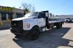 2017 WHITE /GRAY FORD F650 (1FDNF6DC0HD) with an POWERSTROKE 6.7L 325 HP TURBO DIESEL engine, 6 SPD AUTOMATIC transmission, located at 9172 North Fwy, Houston, TX, 77037, (713) 910-6868, 29.887470, -95.411903 - 22 FT FLATBED, 102" WIDE, 26,000 LB GVWR NON CDL, 3,000 LB ALUMINUM LIFT GATE, EXHAUST BRAKE, WHEELBASE: 260", RATIO: 4.10, 47 GALLON FUEL TANK, POWER WINDOWS, LOCKS & MIRRORS , TOOL BOX - Photo#0