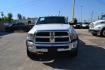 2018 WHITE /BLACK RAM 5500 TRADESMAN (3C7WRMDL1JG) with an CUMMINS 6.7L TURBO DIESEL engine, AISIN A465 6SPD AUTOMATIC transmission, located at 9172 North Fwy, Houston, TX, 77037, (713) 910-6868, 29.887470, -95.411903 - 19,5000 LB GVWR, 16 FT FLATBED X 96" WIDE, EXHAUST BRAKE, POWER WINDOWS , LOCKS & MIRRORS, COLD A/C - Photo#1