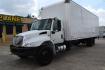 2021 WHITE /BLACK INTERNATIONAL MV 607 (3HAEUMML6ML) with an CUMMINS B6.7L 240HP engine, ALLISON 2500RDS AUTOMATIC transmission, located at 9172 North Fwy, Houston, TX, 77037, (713) 910-6868, 29.887470, -95.411903 - 25,999 LB GVWR NON CDL, MORGAN 28 FT BOX, HEIGHT 103" X WIDTH 102", SPRING SUSPENSION, 90 GALLON FUEL TANK, WHEELBASE: 291", POWER WINDOWS & LOCKS, REVERSE CAMERA, HEATED MIRRORS, COLD A/C - Photo#0
