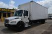 2017 WHITE /BLACK FREIGHTLINER M2-106 (1FVACWDTXHH) with an CUMMINS ISB 6.7L 220HP engine, ALLISON 2100HS AUTOMATIC transmission, located at 9172 North Fwy, Houston, TX, 77037, (713) 910-6868, 29.887470, -95.411903 - 26,000 LB GVWR NON CDL, US BODY 26 FT BOX, HEIGHT 103" X WIDTH 102", 3,000 LB ALUMINUM LIFT GATE, AIR RIDE SUSPENSION, 100 GALLON FUEL TANK, TRANSLUCENT ROOF, CURB SIDE DOOR , COLD A/C - Photo#0