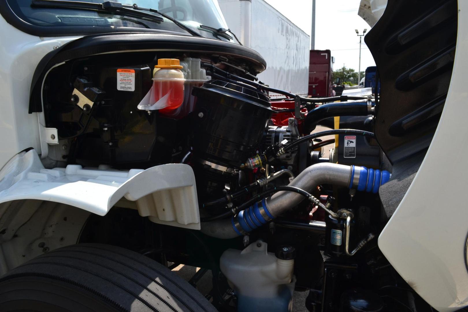 2021 WHITE /BLACK FREIGHTLINER M2-106 (3ALACWFCOMD) with an CUMMINS B6.7L 260HP engine, ALLISON 2100RDS AUTOMATIC transmission, located at 9172 North Fwy, Houston, TX, 77037, (713) 910-6868, 29.887470, -95.411903 - 26,000 LB GVWR NON CDL , MORGAN 26 FT BOX, HEIGHT 103" X WIDTH 102", 3,000 LB ALUMINUM LIFT GATE, AIR RIDE SUSPENSION, EXHAUST BRAKE, 100 GALLON FUEL TANK, POWER WINDOWS, LOCKS AND MIRRORS, COLLISION MITIGATION/ LANE ASSIST, ALUMINUM WHEELS, FOG LAMPS - Photo#20