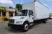 2017 WHITE /BLACK FREIGHTLINER M2-106 (3ALACWDT0HD) with an CUMMINS B6.7L 240HP engine, ALLISON 2500RDS AUTOMATIC transmission, located at 9172 North Fwy, Houston, TX, 77037, (713) 910-6868, 29.887470, -95.411903 - 26,000 LB GVWR NON CDL, MORGAN 26 FT BOX, HEIGHT 103" X WIDTH 102", 3,000 LB ALUMINUM LIFT GATE, AIR RIDE SUSPENSION, 100 GALLON FUEL TANK, ALUMINUM WHEELS, - Photo#0