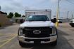 2017 WHITE /BLACK FORD F550 (1FDUF5GT4HE) with an POWERSTROKE 6.7L DIESEL engine, 6SPD AUTOMATIC transmission, located at 9172 North Fwy, Houston, TX, 77037, (713) 910-6868, 29.887470, -95.411903 - 19,500 LB GVWR, 13 FT ALUMINUM DUMP BODY, HEIGHT 4' X WIDTH 7', VENCO 6 TON HYDRAULIC HOIST, WHEELBASE: 169", RATIO: 4.88, BUMPER PULL HITCH, COLD A/C - Photo#1