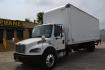 2019 WHITE /BLACK FREIGHTLINER M2-106 (U2-0967) with an CUMMINS B6.7L 240HP engine, ALLISON 2500RDS AUTOMATIC transmission, located at 9172 North Fwy, Houston, TX, 77037, (713) 910-6868, 29.887470, -95.411903 - 26,000 LB GVWR NON CDL, MORGAN 26 FT BOX , HEIGHT 103" X WIDTH 102", MAXON 3,000 LB ALUMINUM LIFT GATE W/ RAMP, AIR RIDE SUSPENSION, ALUMINUM WHEELS, 100 GALLON FUEL TANK, COLLISION MITIGATION W/ LANE ASSIST, POWER WINDOWS AND LOCKS, EXHAUST BRAKE - Photo#0