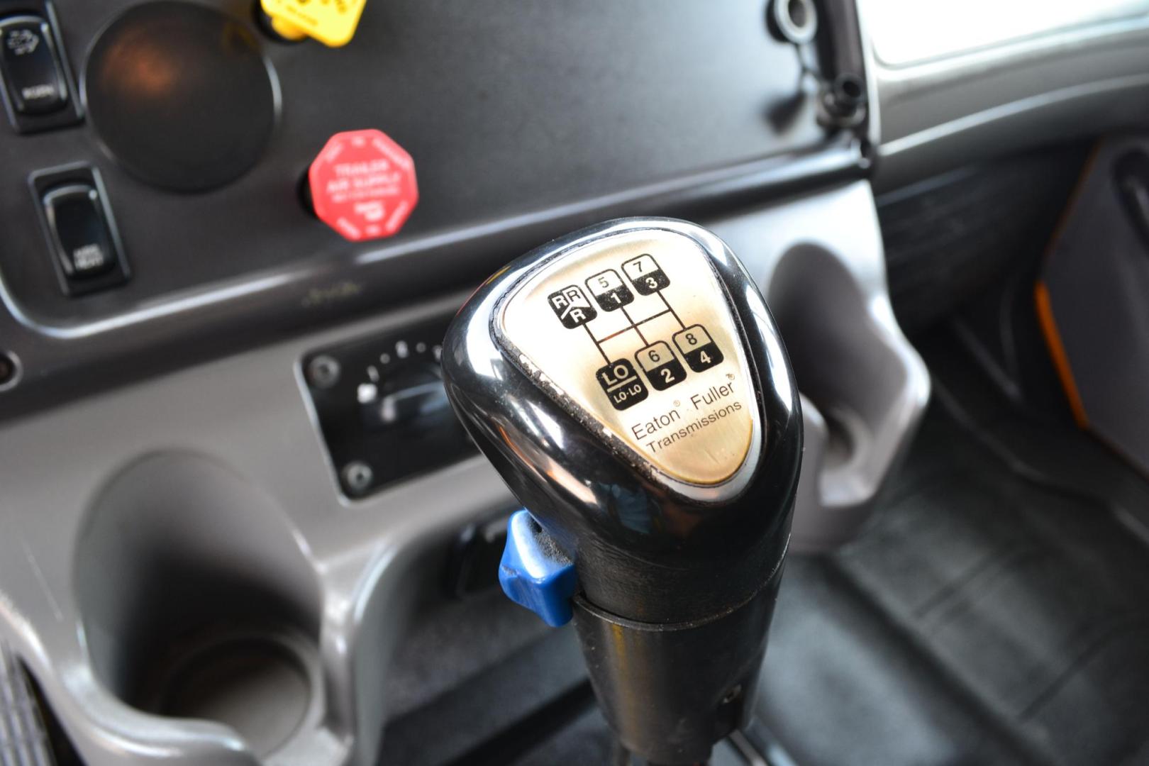 2013 YELLOW /BLACK FREIGHTLINER 114SD (1FVHG3DV4DH) with an DETROIT DD13 12.8L 415HP engine, EATON FULLER 8LL transmission, located at 9172 North Fwy, Houston, TX, 77037, (713) 910-6868, 29.887470, -95.411903 - 16 FT DUMP, 20,000 LB FRONT AXLE, 46,000 LB REAR AXLE, 13,000 LB STEERABLE LIFT AXLE, TWIN STEER FRONT AXLE, FULL LOCKERS , ENGINE BRAKE, ELECTRIC TARP, 100 GALLON FUEL TANK, ALUMINUM / STEEL WHEELS, DOUBLE CHASSIS , COLD A/C - Photo#20