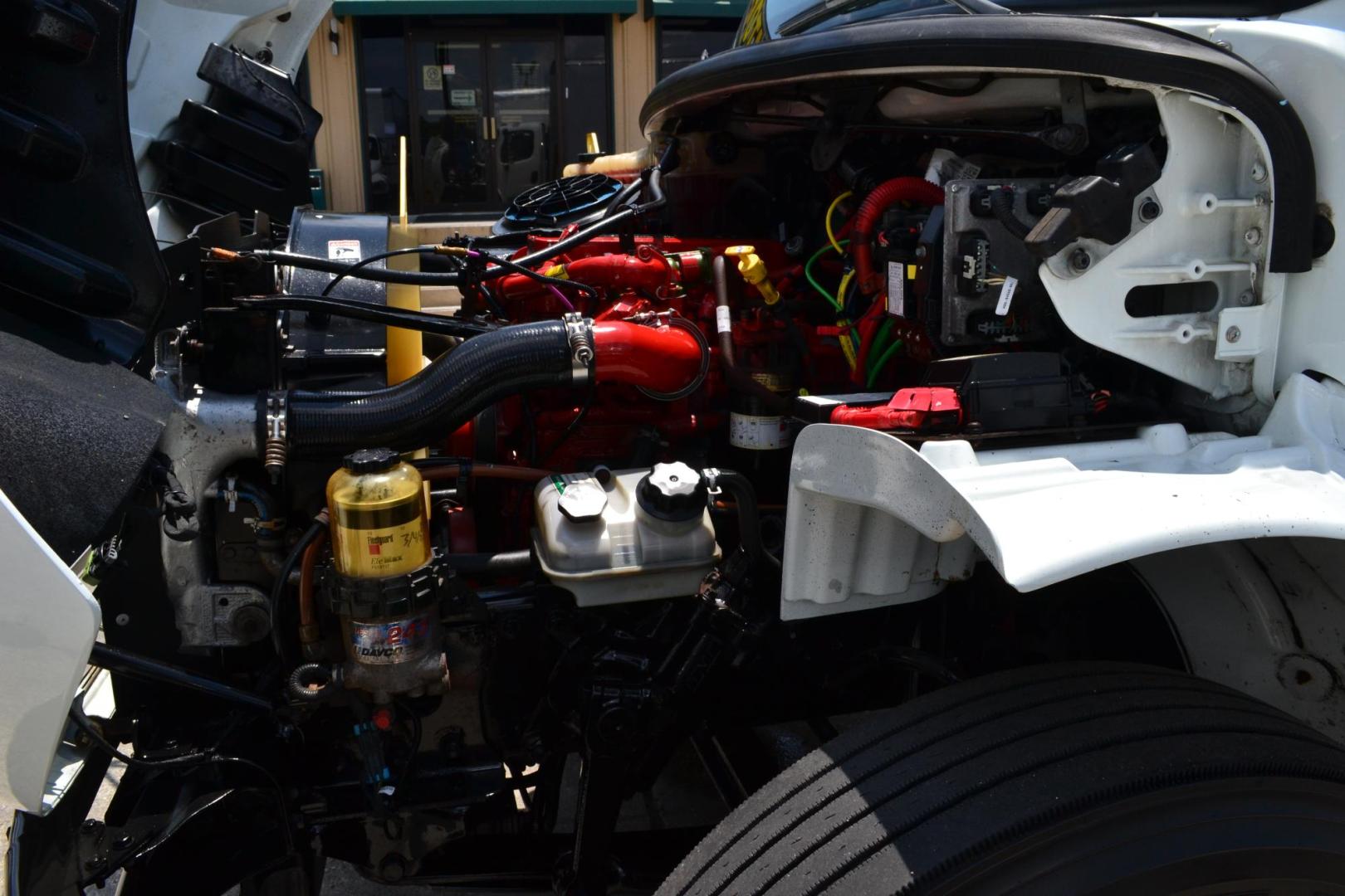 2017 WHITE /BLACK FREIGHTLINER M2-106 (3ALACWDT9HD) with an CUMMINS B6.7L 240HP engine, ALLISON 2500RDS AUTOMATIC transmission, located at 9172 North Fwy, Houston, TX, 77037, (713) 910-6868, 29.887470, -95.411903 - 26,000 LB GVWR NON CDL, MORGAN 26 FT BOX, HEIGHT 103" X WIDTH 102", MAXON 3,000 LB ALUMINUM LIFT GATE, AIR RIDE SUSPENSION, 100 GALLON FUEL TANKS, POWER WINDOWS, LOCKS & MIRRORS, COLLISION MITIGATION, LANE ASSIST, - Photo#16