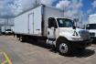 2018 WHITE /GRAY INTERNATIONAL 4300 with an CUMMINS ISB 6.7L 240HP engine, EATON FULLER PROCISION AUTOMATIC transmission, located at 9172 North Fwy, Houston, TX, 77037, (713) 910-6868, 29.887470, -95.411903 - 25,999 LB GVWR NON CDL, MORGAN 26 FT BOX, HEIGHT 97" X WIDTH 102", WALTCO, 3,000 LB ALUMINUM LIFT GATE, SPRING SUSPENSION, 90 GALLON FUEL TANK, POWER WINDOWS, LOCKS & MIRRORS, REVERSE CAMERA - Photo#2