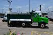 2018 GREEN /GRAY PETERBILT 567 (1XPCD49X8JD) with an CUMMINS X15 14.9L 450 HP engine, EATON FULLER 12 SPD AUTOSHIFT transmission, located at 9172 North Fwy, Houston, TX, 77037, (713) 910-6868, 29.887470, -95.411903 - 16.5 FT DUMP BED, 17 CUBIC YARDS, 14,300 LB FRONT AXLE, 40,000 LB REAR AXLE, 13,000 LB STEERABLE PUSHER AXLE, AIR TRAC SUSPENSION, FULL LOCKERS, ENGINE BRAKE, 70 GALLON FUEL TANK, RATIO; 3.36, ELECTRIC TARP M - Photo#3