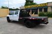 2018 WHITE /BLACK GMC 3500 HD with an DURAMX 6.6 L TURBO DIESEL engine, ALLISON 6 SPD AUTOMATIC transmission, located at 9172 North Fwy, Houston, TX, 77037, (713) 910-6868, 29.887470, -95.411903 - 9 FT FLATBED X 96" WIDE, GOOSENECK/ BUMPER PULL HITCH, 2 X TOOLBOXES, EXHAUST BRAKE, POWER WINDOWS, LOCKS, & MIRRORS - Photo#6