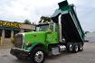 2012 GREEN /BLACK PETERBILT 367 (1XPTD49X3CD) with an CUMMINS X15 14.9L 485 HP engine, 13 SPD MANUAL transmission, located at 9172 North Fwy, Houston, TX, 77037, (713) 910-6868, 29.887470, -95.411903 - 16 FT DUMP BODY, 17 CUBIC YARDS, PETERBILT AIR TRAC SUSPENSION, FULL LOCKERS, ENGINE BRAKE, 12K FRONT , 40K REAR, 13K LIFT AXLE , POWER WINDOWS, LOCKS AND MIRRORS - Photo#8