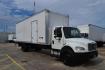 2018 WHITE /BLACK FREIGHTLINER M2-106 (3ALACWFC5JD) with an CUMMINS B6.7L 240HP engine, ALLISON 2500RDS AUTOMATIC transmission, located at 9172 North Fwy, Houston, TX, 77037, (713) 910-6868, 29.887470, -95.411903 - 26,000 LB GVWR NON CDL, MORGAN 26 FT BOX , HEIGHT 103" X WIDTH 102", AIR RIDE SUSPENSION, WALTCO 3,000 LB ALUMINUM LIFT GATE W/ RAMP , EXHAUST BRAKE, 90 GALLON FUEL TANKS, COLLISION MITIGATION, POWER WINDOWS & LOCKS - Photo#2