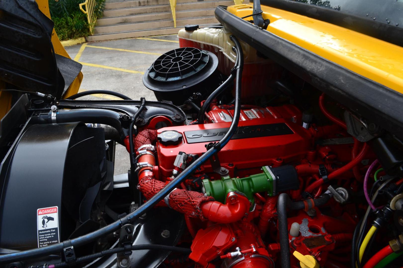 2015 YELLOW /GRAY FREIGHTLINER M2-106 (3ALACXDT9FD) with an CUMMINS ISB 6.7L 240HP engine, ALLISON 2500RDS AUTOMATIC transmission, located at 9172 North Fwy, Houston, TX, 77037, (713) 910-6868, 29.887470, -95.411903 - 26,000 LB GVWR NON CDL, MORGAN 26 FT BOX, HEIGHT 103" X WIDTH 102", 3,000 LB ALUMINUM LIFT GATE W/ RAMP, AIR RIDE SUSPENSION - Photo#16