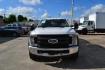 2019 WHITE /BLACK FORD F550 (1FD0W5GT5KE) with an POWERSTROKE 6.7L DIESEL engine, 6SPD AUTOMATIC transmission, located at 9172 North Fwy, Houston, TX, 77037, (713) 910-6868, 29.887470, -95.411903 - 18,000 LB GVWR, 11 FT FLATBED X 98" WIDE, PINTLE HOOK HITCH, 5 X TOOLBOXES, WHEELBASE : 203", RATIO: 4.10, POWER WINDOWS, LOCKS, COLD A/C - Photo#1