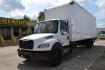 2018 WHITE /BLACK FREIGHTLINER M2-106 (3ALACWFC0JD) with an CUMMINS B6.7L 240HP engine, ALLISON 2500RDS AUTOMATIC transmission, located at 9172 North Fwy, Houston, TX, 77037, (713) 910-6868, 29.887470, -95.411903 - 26,000 LB GVWR NON CDL, MORGAN 26 FT BOX, HEIGHT 103" X WIDTH 102", MAXON 3,000 LB ALUMINUM LIFT GATE W/ RAMP, AIR RIDE SUSPENSION, 90 GALLON FUEL CAPACITY, EXHAUST BRAKE, POWER WINDOWS & LOCKS, COLLISION MITIGATION - Photo#0