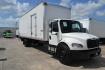 2018 WHITE /BLACK FREIGHTLINER M2-106 (3ALACWFC0JD) with an CUMMINS B6.7L 240HP engine, ALLISON 2500RDS AUTOMATIC transmission, located at 9172 North Fwy, Houston, TX, 77037, (713) 910-6868, 29.887470, -95.411903 - 26,000 LB GVWR NON CDL, MORGAN 26 FT BOX, HEIGHT 103" X WIDTH 102", MAXON 3,000 LB ALUMINUM LIFT GATE W/ RAMP, AIR RIDE SUSPENSION, 90 GALLON FUEL CAPACITY, EXHAUST BRAKE, POWER WINDOWS & LOCKS, COLLISION MITIGATION - Photo#2