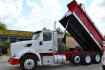 2015 WHITE /BLACK PETERBILT 567 (1XPCD49X3FD) with an CUMMINS X15 14.9L 450 HP engine, 10 SPD MANUAL transmission, located at 9172 North Fwy, Houston, TX, 77037, (713) 910-6868, 29.887470, -95.411903 - FRONT AXLE: 14,320 LB / REAR AXLE: 40,000 LB / STEERABLE LIFT AXLE: 13,000 LB, 17 FT DUMP BED, 17 CUBIC YARDS, AIR TRAC SUSPENSION, DIFF LOCK, ENGINE BRAKE, WHEELBASE: 225", RATIO: 3.70, ELECTRIC TARP, POWER WINDOWS & LOCKS , DUAL STACKS - Photo#10