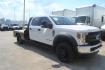 2019 WHITE /BLACK FORD F-450 (1FD0W4HT2KE) with an POWERSTROKE 6.7L 325 HP TURBO DIESEL engine, 6SPD AUTOMATIC transmission, located at 9172 North Fwy, Houston, TX, 77037, (713) 910-6868, 29.887470, -95.411903 - 9 FT FLATBED X 98" WIDE, GOOSENECK / BUMPER PULL HITCH, CREW CAB, 4X4, POWER WINDOWS, LOCKS & MIRRORS, WHEELBASE: 169", RATIO: 4.10LS - Photo#2