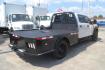 2019 WHITE /BLACK FORD F-450 (1FD0W4HT2KE) with an POWERSTROKE 6.7L 325 HP TURBO DIESEL engine, 6SPD AUTOMATIC transmission, located at 9172 North Fwy, Houston, TX, 77037, (713) 910-6868, 29.887470, -95.411903 - 9 FT FLATBED X 98" WIDE, GOOSENECK / BUMPER PULL HITCH, CREW CAB, 4X4, POWER WINDOWS, LOCKS & MIRRORS, WHEELBASE: 169", RATIO: 4.10LS - Photo#3