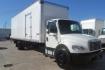 2018 WHITE /BLACK FREIGHTLINER M2-106 (3ALACWFC4JD) with an CUMMINS B6.7L 240HP engine, ALLISON 2500RDS AUTOMATIC transmission, located at 9172 North Fwy, Houston, TX, 77037, (713) 910-6868, 29.887470, -95.411903 - 26,000 LB GVWR NON CDL, 26 FT BOX, HEIGHT 103" X WIDTH 102", 3,000 LB ALUMINUM LIFT GATE W/ RAMP, AIR RIDE SUSPENSION, 90 GALLON FUEL CAPACITY, EXHAUST BRAKE, POWER WINDOWS & LOCKS, REVERSE CAMERA - Photo#2